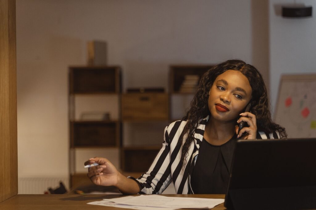 Immigration law firm following up with a new consultation request generated through marketing