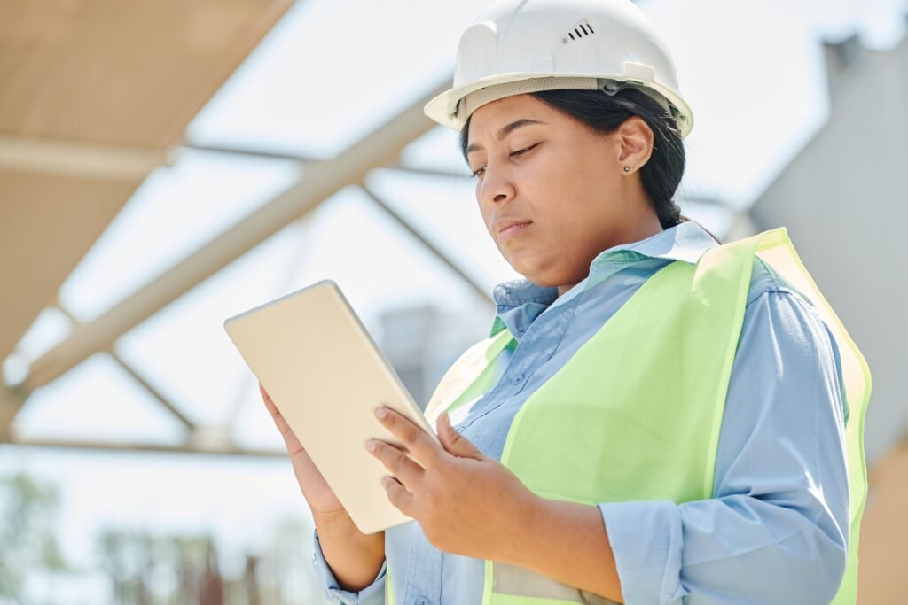 HVAC company reviewing new leads generated through marketing